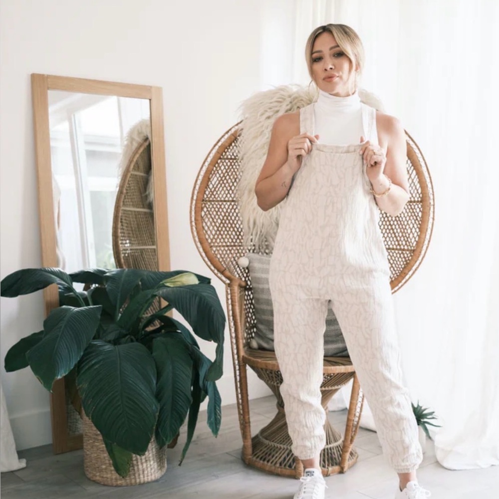 Cream Romperall by Smash & Tess x Hilary Duff